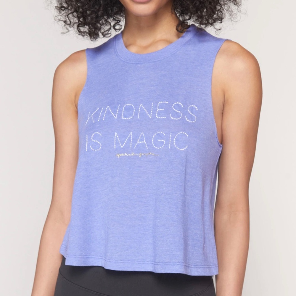 ****SOLD**** SPIRITUAL GANGSTER Kindness is Magic Crop SMALL
